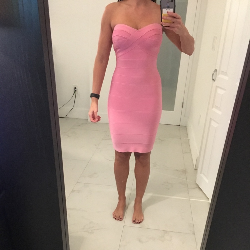 Light Pink Bodycon Dress